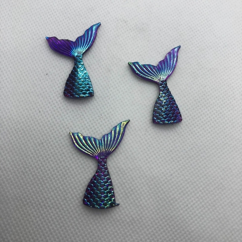 CALDA SEREIA EM RESINA ROXO 3,5 CM - UNIDADE