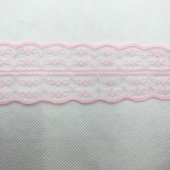 RENDA ROSA DUPLA 4,5 CM - METRO