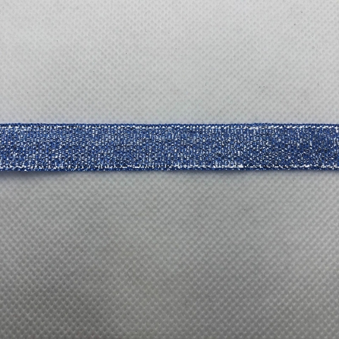 FITA TELADA C/ GLITTER AZUL ROYAL - METRO