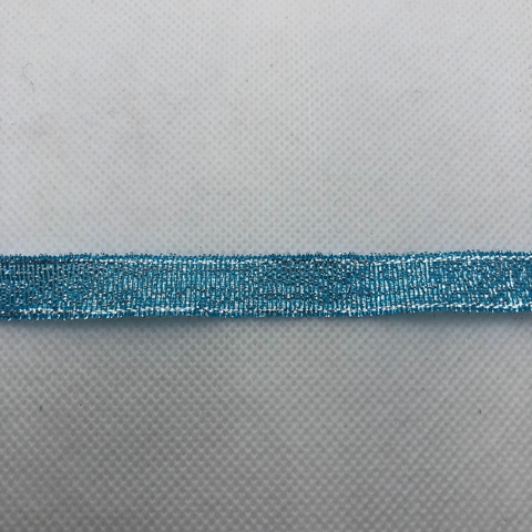 FITA TELADA C/ GLITTER AZUL - METRO