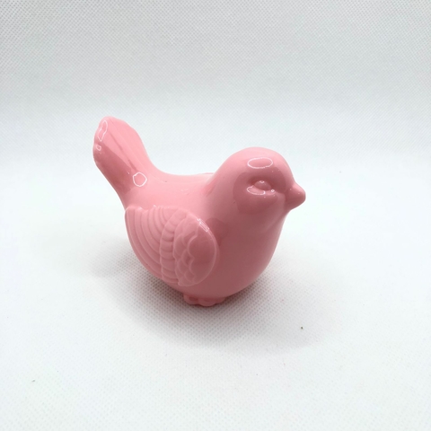 PASSARINHO EM 3D ROSA - UNIDADE