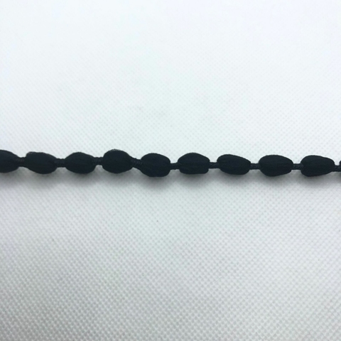 PASSAMANARIA POMPOM PRETO - METRO