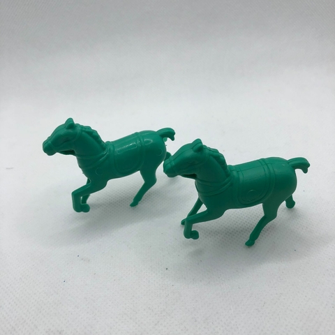MINI CAVALO VERDE 5 CM - UNIDADE