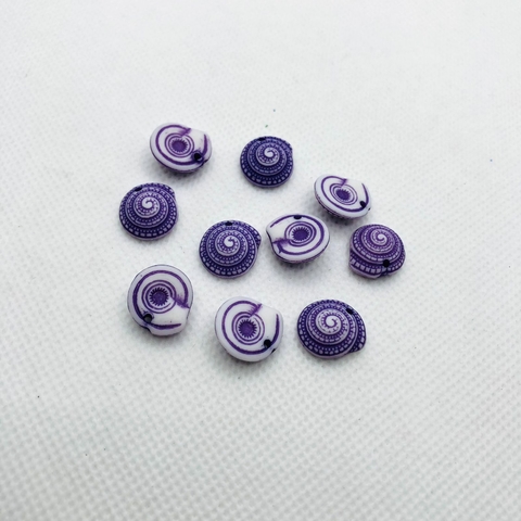 MINI CONCHA REDONDA LILAS - UNIDADE