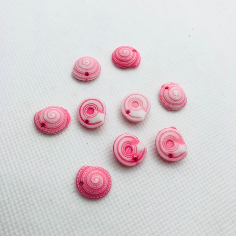 MINI CONCHA REDONDA ROSA - UNIDADE