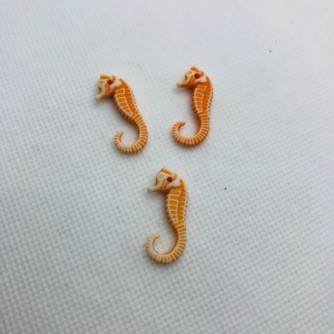 MINI CAVALO MARINHO LARANJA - UNIDADE