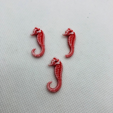 MINI CAVALO MARINHO VERMELHO - UNIDADE