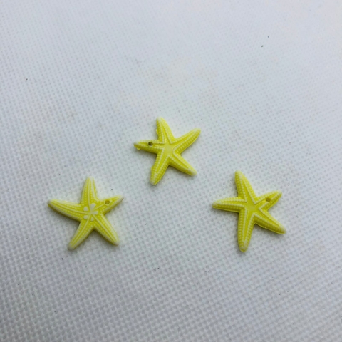 MINI ESTRELA DO MAR AMARELO - UNIDADE