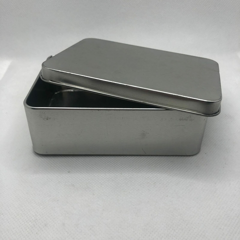 LATA ALUMINIO PRATA 12,5X9X4 CM - UNIDADE