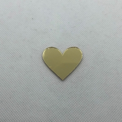 ACRÍLICO CORAÇÃO 4 CM - UNIDADE