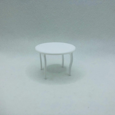 MESINHA EM ACRÍLICO BRANCO 4 CM - UNIDADE
