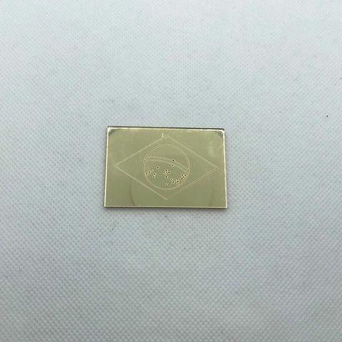 ACRÍLICO BANDEIRA BRASIL 5 CM - UNIDADE