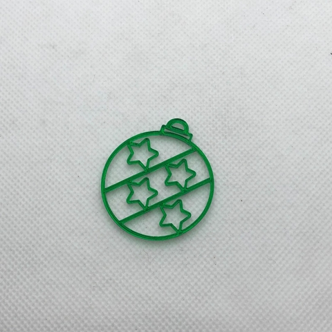 ACRÍLICO BOLA NATAL 4 CM - UNIDADE