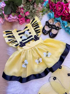 Romper / Vestido Princesa Abelha - Abelhinha