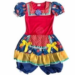 Vestido Junino Caipira Flor do cerrado