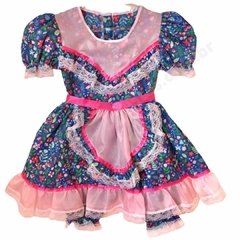 Vestido Junino Caipira Florinda - Festa junina - São João