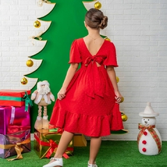 Vestido Doce Menina Vermelho - comprar online