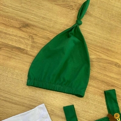 Macacão Conjunto Natalino Menino cores vermelho ou verde Natal na internet