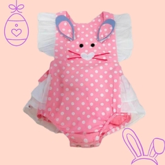 Body Baby Coelhinha rosa Fantasia Coelha Páscoa - comprar online