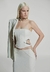 Corselet com metal delta