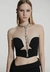Corselet com decote estruturado