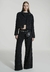 Calça pantalona transfer black