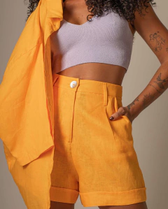 SHORT GIULLIA 100% LINHO - comprar online