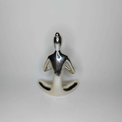 Estátua Mulher Yoga Dourado-Mod.7 na internet