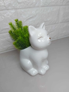 Cachepot Gatinho de Porcelana na internet