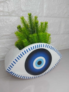 Cachepot Olho Grego Porcelana na internet
