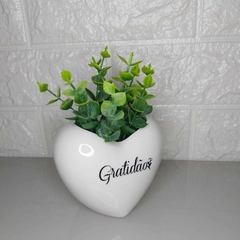 Cachepot Coração - Gratidão - comprar online