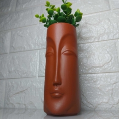 Cachepot Cilíndrico Rosto - comprar online
