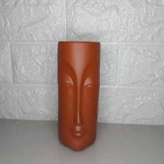 Cachepot Cilíndrico Rosto - Realize Home & Decor