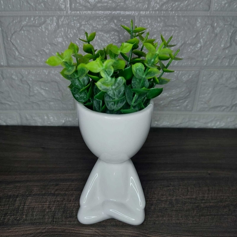 Vaso Bob Sentado 3 - Branco