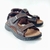 Sandalia hombre cuero con velcro - tienda online