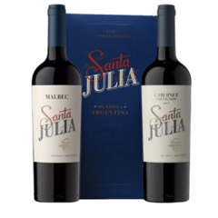 Vino Santa Julia Malbec-Cabernet 750 Estuche x 2