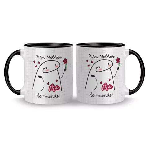 Imagem do Caneca Cerâmica Flork - Para Melhor Mãe do Mundo 325ml