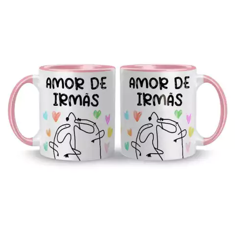 Caneca Irmãos Flork - Amor de Irmãs na internet
