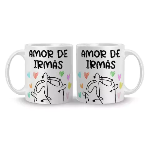 Caneca Irmãos Flork - Amor de Irmãs na internet