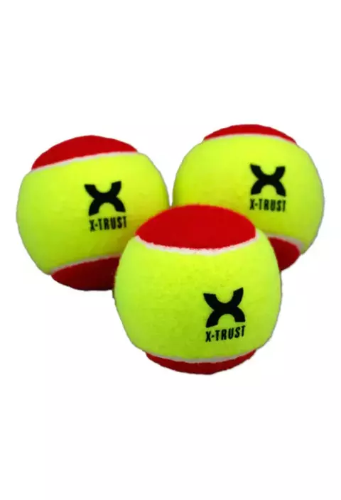 Pelota Baja Presión X-trust Padel Niños Etapa 1 Roja (4-6) - comprar online