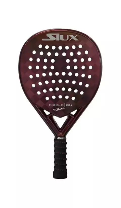 Paleta Padel Siux Diablo Pro 4 Tino Libaak 2025 Textreme 18k - comprar online