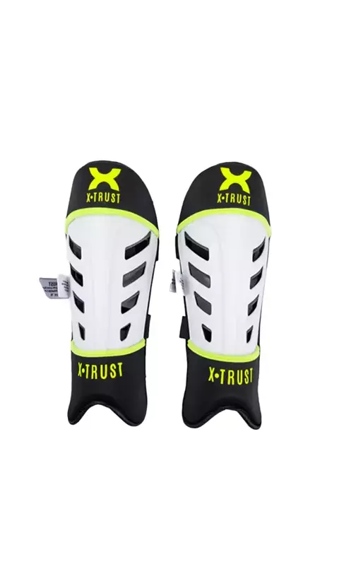 Canilleras Hockey X-trust Armor Pro Resistente Amarillo - comprar online