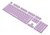Set Keycaps De 105 Teclas Colores Vsg Color Lila Español