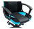 Silla Gamer Solarmax Ergonómica Giratoria Estudio Oficina Color Azul Claro Material Del Tapizado Cuero Sintético Y Mesh Con Ruedas - MAYCAM GAMES