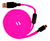 Cable Usb Tipo C Vsg Andromeda Pink Para Mouse Flexible - comprar online