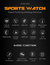 Smartwach Colmi P73 Black Orange Salud Deportes Silicona Btt - tienda online