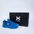 Zapatillas Padel X-trust Pro Clay Azules Sintetico Goma Lisa - tienda online