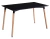Mesa Eames rectangular negra, Elementos Design, Rosario
