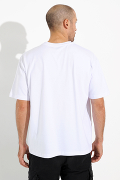 Remera Oversize - Algodón Liso - Blanco en internet
