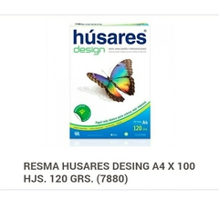 Resma A4 de 120 g.